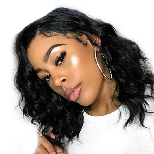 Deep Wave Invisible Lace Front Bob