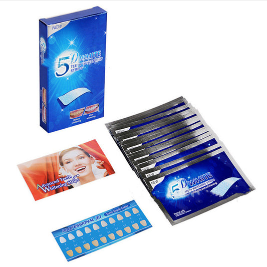 Factory Wholesale Teeth Whitening Patch 14 Bags Of Teeth Brightening 5D Patch OEM Available